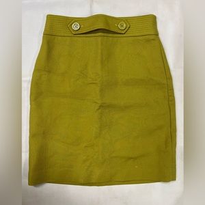 Ann Taylor Green Skirt